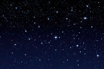 Obraz premium Starry Night Sky Backdrop
