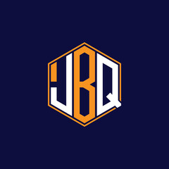 Modern Hexagon Monogram Logo Design – Geometric Lettermark Vector Template