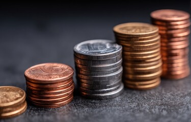 Stacks of Coins