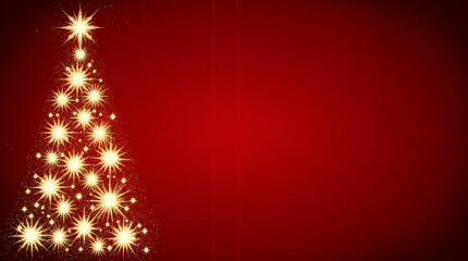 red christmas tree background