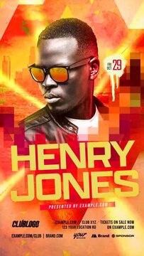 Animated Nightclub Flyer Template