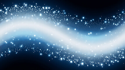 Obraz premium blue christmas background