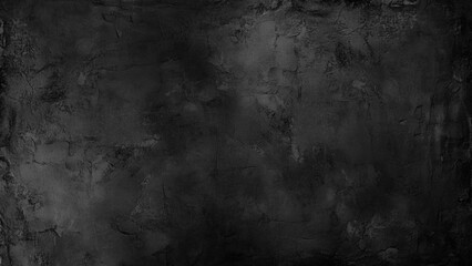 black stone background blank for design. Cement surface in dark tone.