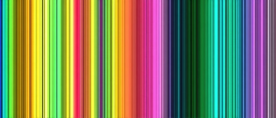 Obraz premium Vertical rainbow stripes