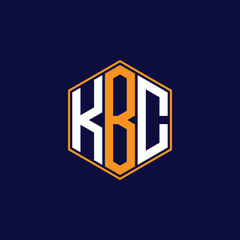 Modern Hexagon Monogram Logo Design – Geometric Lettermark Vector Template