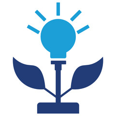 Innovation icon vector illustration ( Product development icon )