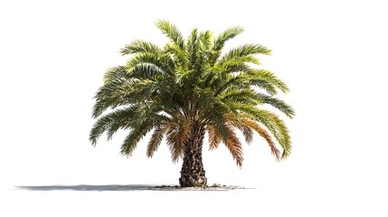 tree white background