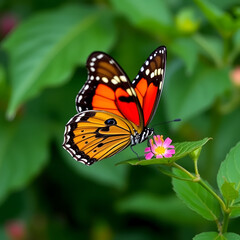 Obraz premium Flambeau butterfly