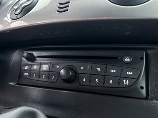 The innovative Modern Vehicle Audio System Control Panel is equipped with a wide array of...