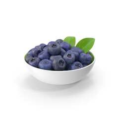 Blueberries in a bowl