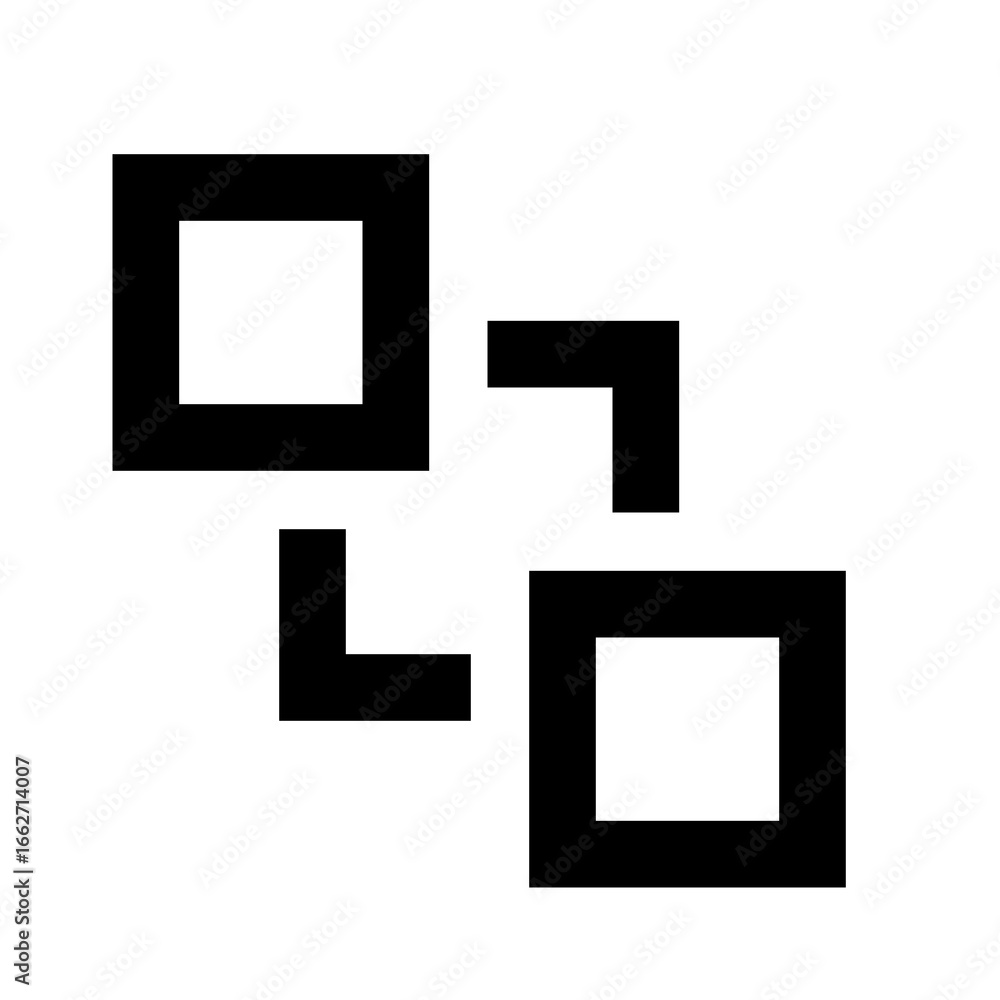 Poster send object to back layer arrangement layout icon
