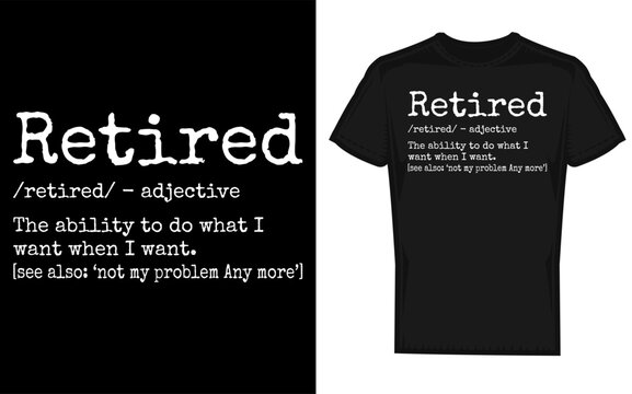 Humorous Retirement Design Featuring a Cat Illustration for Women and Men