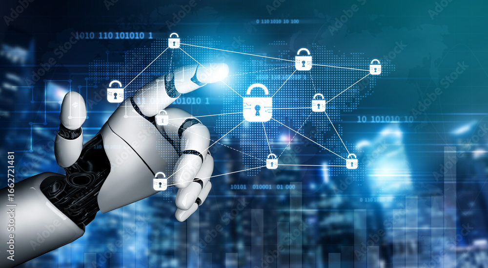 Aufkleber ai strengthens cybersecurity with smart threat detection, virtual firewalls, and automated systems t
