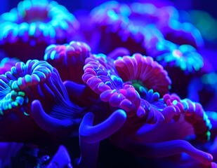 Obraz premium close up of coral underwater