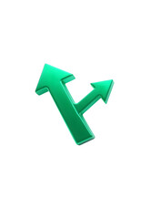green arrow sign