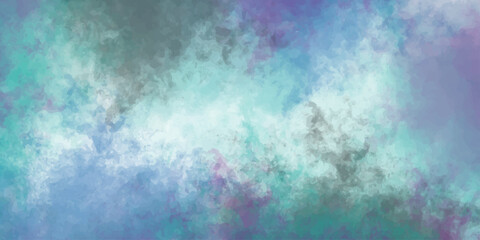 Abstract cloudy sky background. Vintage style. Hand painted texture. creative blur, smoky background. Cloudy concept with dark color splash design. watercolor digital art painting. colorful watercolor