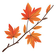 Copy of "Single red maple leaf, isolated on transparent background, realistic watercolor style, high resolution" - 178