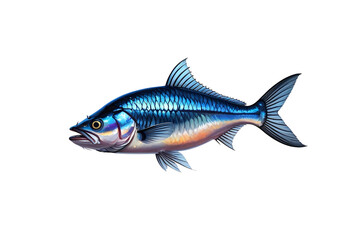 fish isolated on white