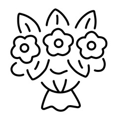 flower vector icon