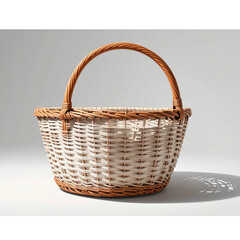 A studio render ,of an empty shopping basket