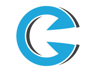 Minimalist Letter C Icon Logo Design, Modern Alphabet C Symbol, Creative Typography Graphic Template