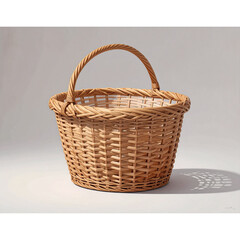   A studio render ,of an empty shopping basket 