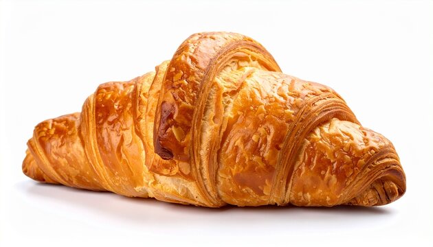 croissant isolated on white background
