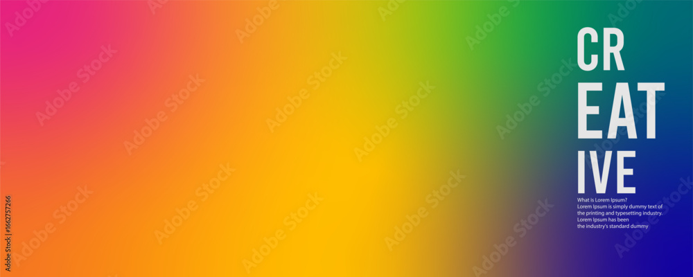 Poster freeform gradient background, abstract blurred texture | colorful trendy background | pattern decora
