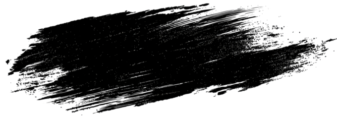 Abstract Black Brush Stroke