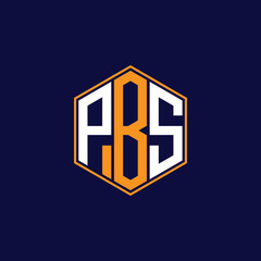 Modern Hexagon Monogram Logo Design – Geometric Lettermark Vector Template