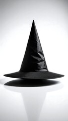 Fototapeta premium Witch hat, black, Halloween