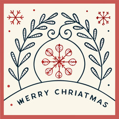 Hand drawn christmas cards