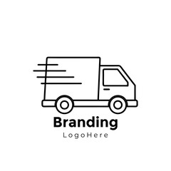 Delivery truck iocn style