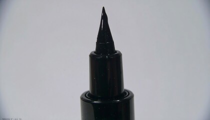 Close-up of a black pen nib