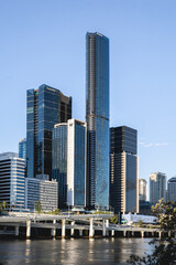 Brisbane River and CBD, The One Residences, Brisbane Square, Queensland, Australia