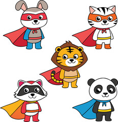 Animal and cartoon style design 