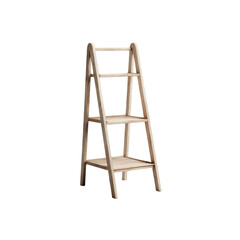 Three-Tiered Wooden Ladder Shelf - Modern Home Decor