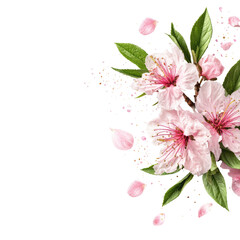 Fototapeta premium Pink blossoms in bloom