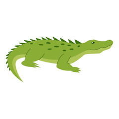 Cartoon Reptiles and Amphibians Illustration 