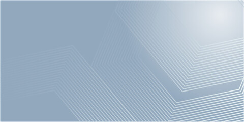 Digital futuristic technology concept with hexagons. Digital hexagonal blue abstract background. Geometric stripe line art design for poster, brochure, cover, banner, website, header