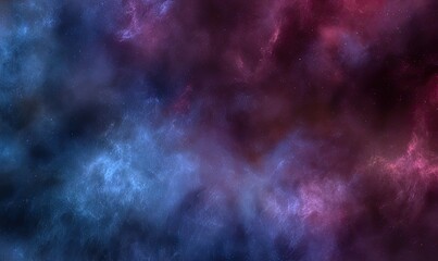 Naklejka premium Cosmic Clouds Abstract