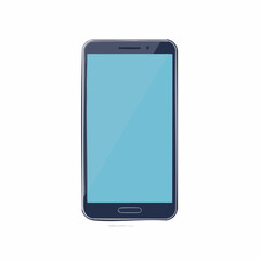 Smartphone Simple Style Blue Screen Modern Technology Mobile Communication high quality professional