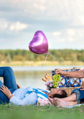 Serene Summer Picnic by the Lake