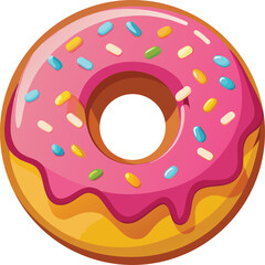 Donut with icing