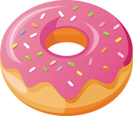 Donut with icing