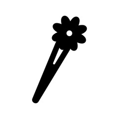 cute hairpin illustration design