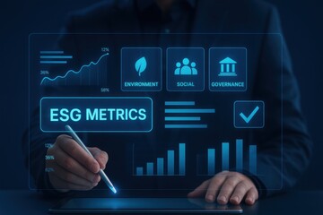 Interacting with ESG Metrics Dashboard