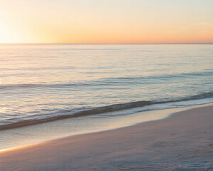 sea, sunset, sky, sun, nature, evening, background, 