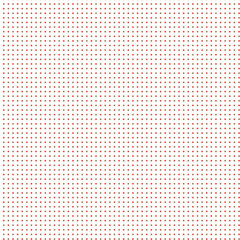 Cute geometric polka dot seamless pattern Red gray small polka dots on white background Country simple style