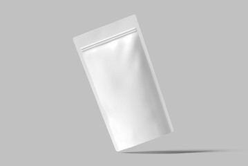 Standing Pouch Mockup Design Blank